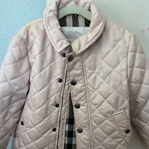 Pre-Owned Burberry pink jacket (size 3 yrs)